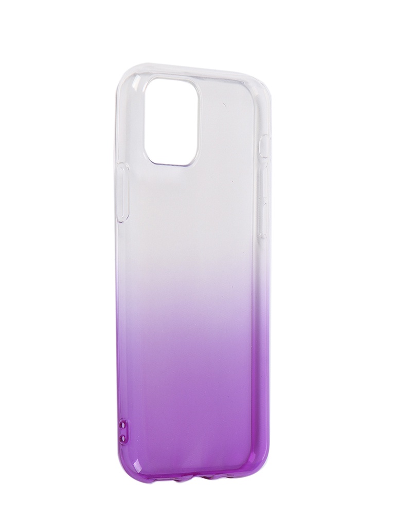 фото Чехол ibox для apple iphone 11 pro crystal silicone gradient purple ут000019745