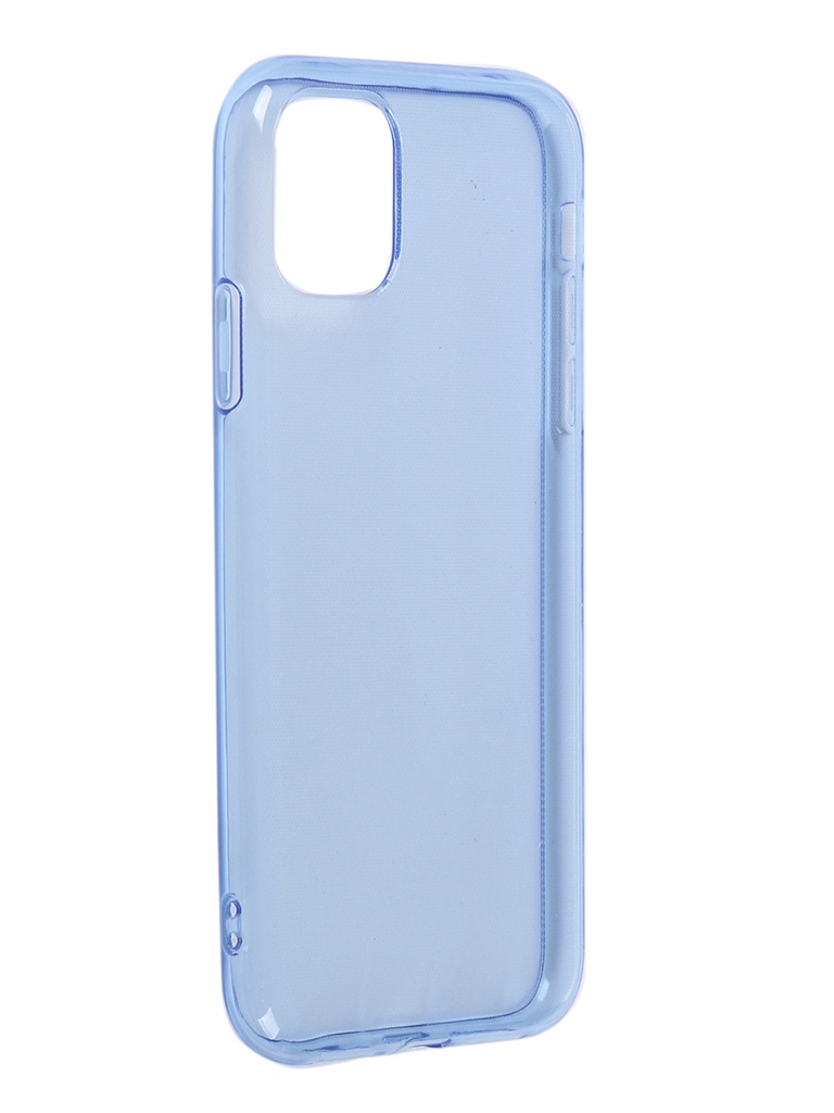 фото Чехол ibox для apple iphone 11 crystal silicone light blue ут000019737