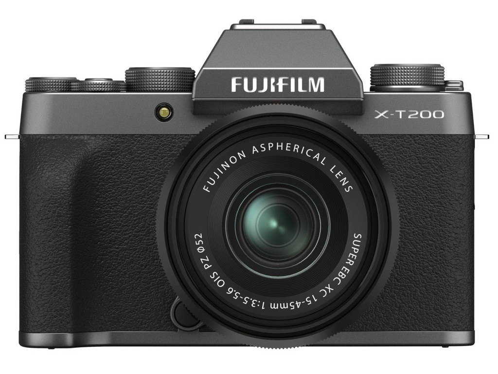 фото Фотоаппарат fujifilm x-t200 kit 15-45mm dark silver
