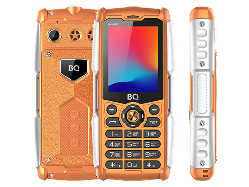 

Сотовый телефон BQ 2449 Hammer Orange, 2449 Hammer