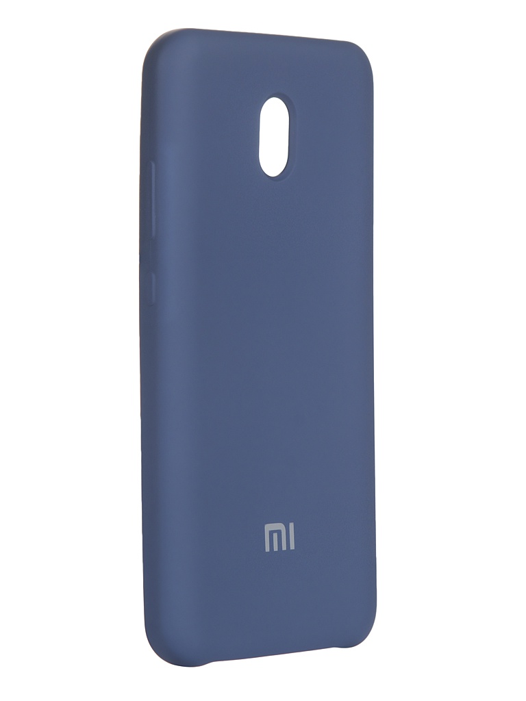 Чехол Innovation для Xiaomi Redmi 8A Silicone Cover Blue 16587 чехол df для poco m4 pro 4g с микрофиброй silicone blue pooriginal 06