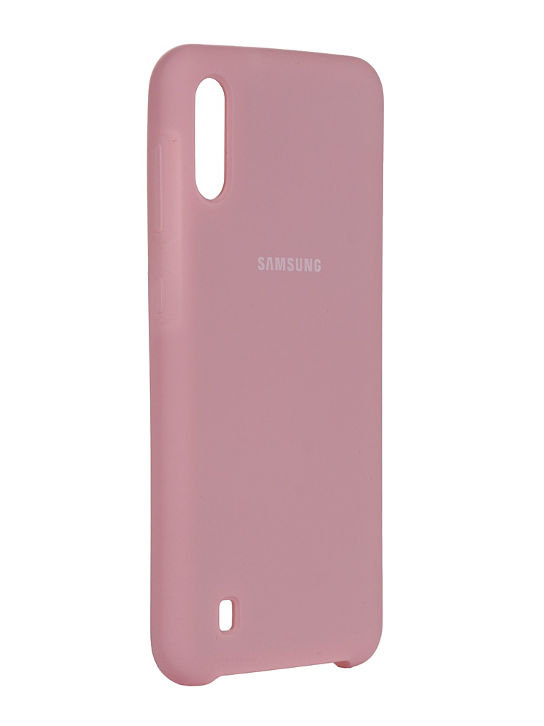 фото Чехол innovation для samsung galaxy m10 silicone cover pink 15368