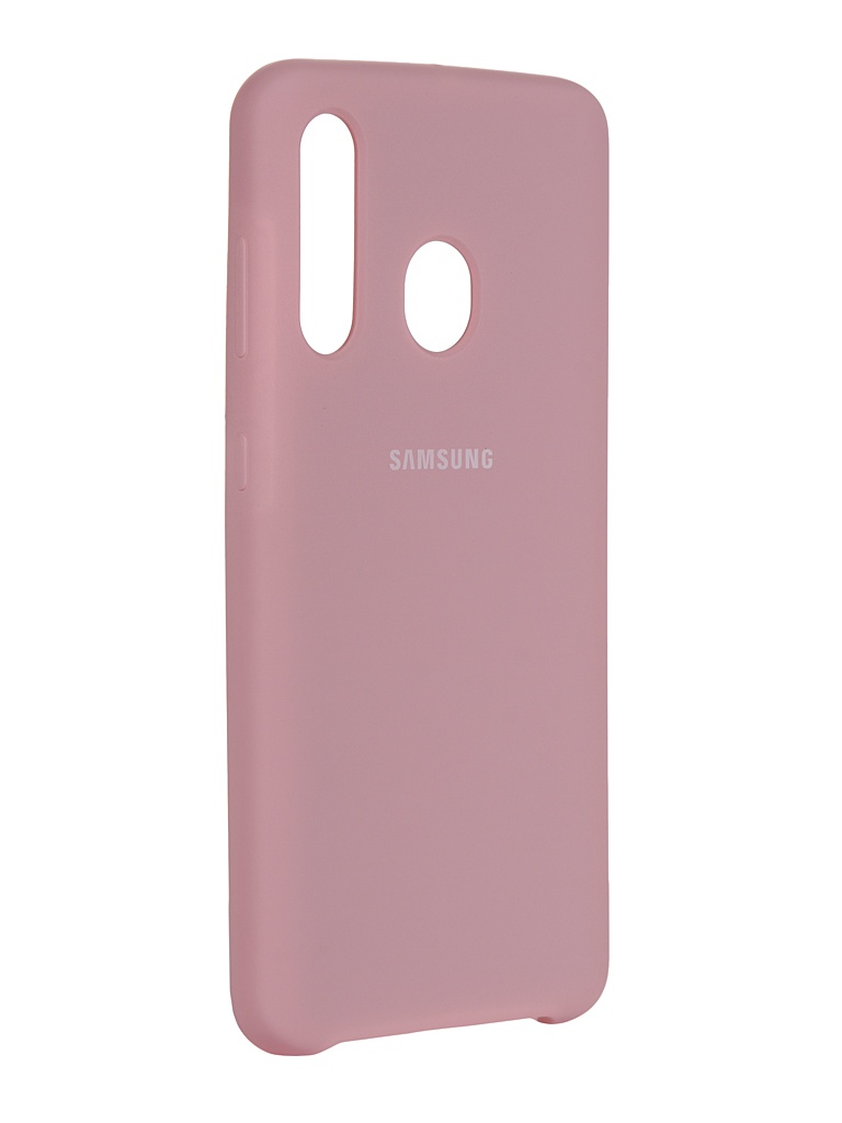 Чехол Innovation для Samsung Galaxy A60 Silicone Cover Pink 16290 чехол innovation для oppo a74 book pink gold 35370