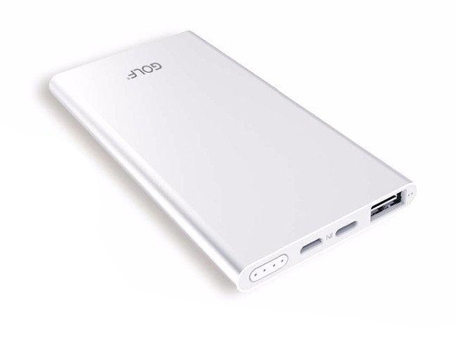 фото Внешний аккумулятор golf edgee power bank edge5 5000mah silver