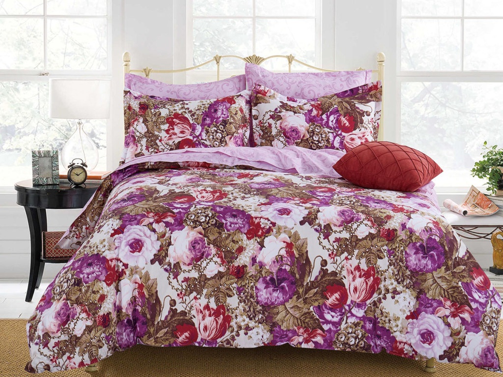 

Постельное белье Cleo Satin Lux 31/485-SL Комплект Евро Сатин, 31/485-SL