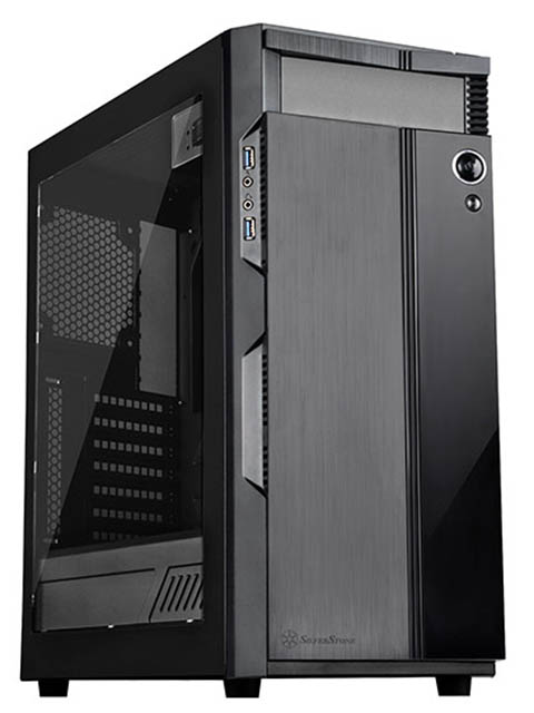 

Корпус SilverStone Case Ss Precision SST-PS14B-W, Case Ss Precision