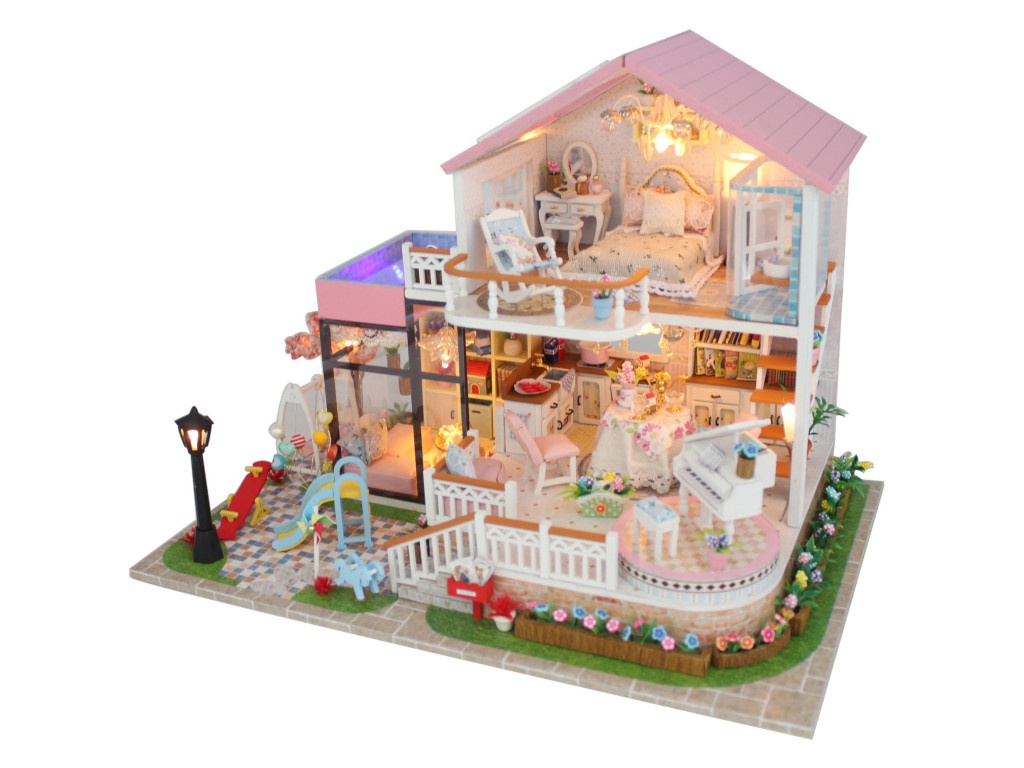 фото Сборная модель diy house дом для принцессы 13846