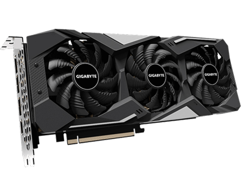 

Видеокарта GigaByte Radeon RX 5500 XT Gaming OC 1717Mhz PCI-E 3.0 4096Mb 7000Mhz 128 bit DVI DP HDMI HDCP GV-R55XTGAMING OC-4GD, GV-R55XTGAMING OC-8GD