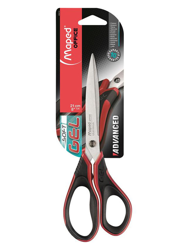

Ножницы Maped Advanced Gel 210mm Black-Red 499210, 499210