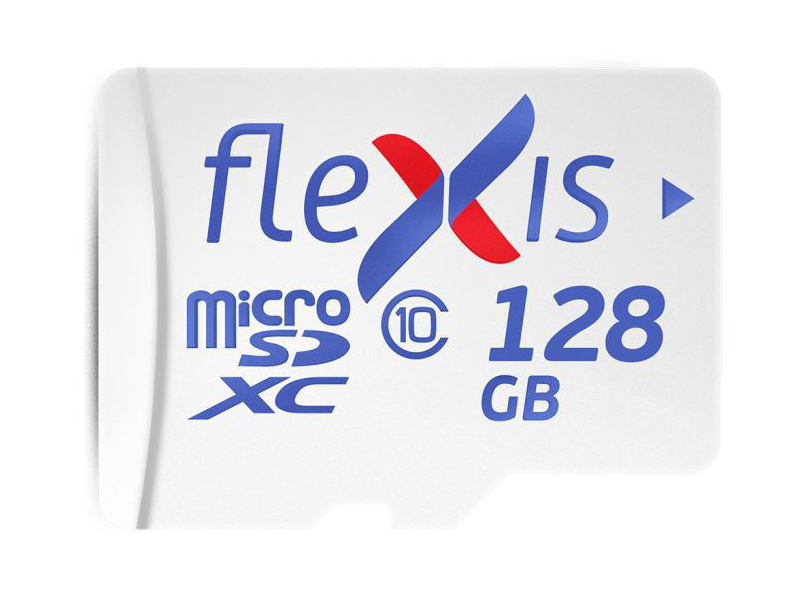 

Карта памяти 128Gb - Flexis Micro Secure Digital XC Class 10 UHS-I U1 FMSD128GU1, FMSD128GU1