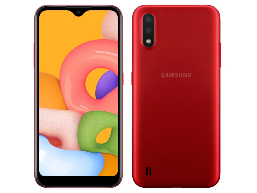 

Сотовый телефон Samsung Galaxy A01 2Gb/16Gb Red, SM-A015F Galaxy A01