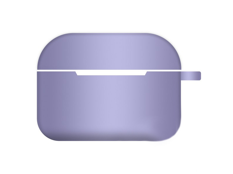 

Чехол Krutoff для AirPods Pro Hang Silicone Case с карабином Lavender 10954, 10954
