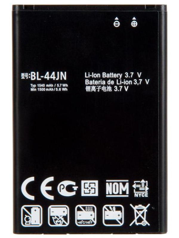 

Аккумулятор RocknParts (схожий с BL-44JN) для LG Optimus L3 E400/E405/E425/E435/ Optimus L5 E610/E612/E615 366034, 366034
