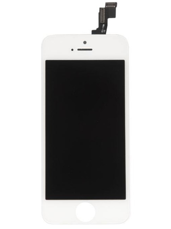 фото Дисплей rocknparts для apple iphone 5s в сборе с тачскрином copy a white 632860