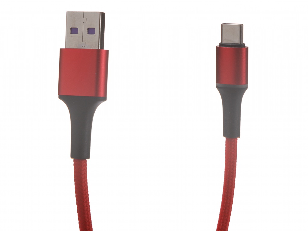 фото Аксессуар baseus halo hw flash usb - type-c 40w 50cm red catgh-f09