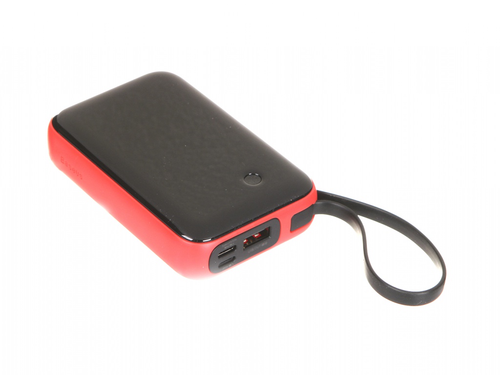 

Внешний аккумулятор Baseus Power Bank Mini S Digital Display 3A 10000mAh Red PPXF-B09, PPXF-B09