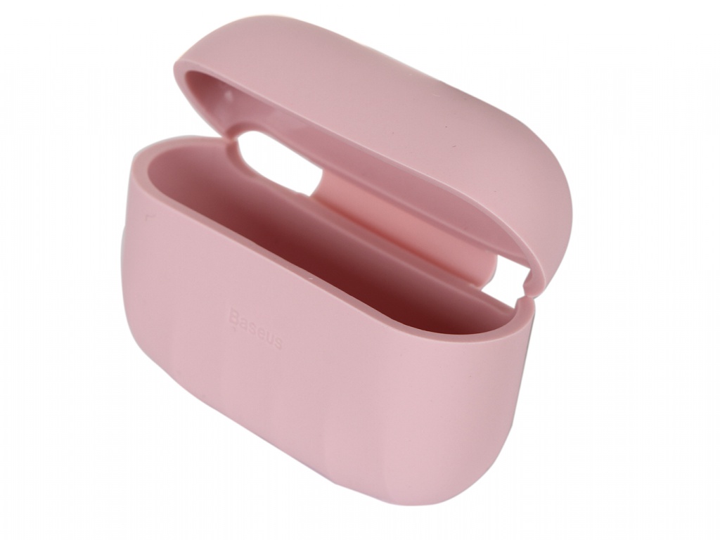 

Чехол Baseus для APPLE AirPods Pro Shell Pattern Silica Gel Case Pink WIAPPOD-BK04, WIAPPOD-BK04