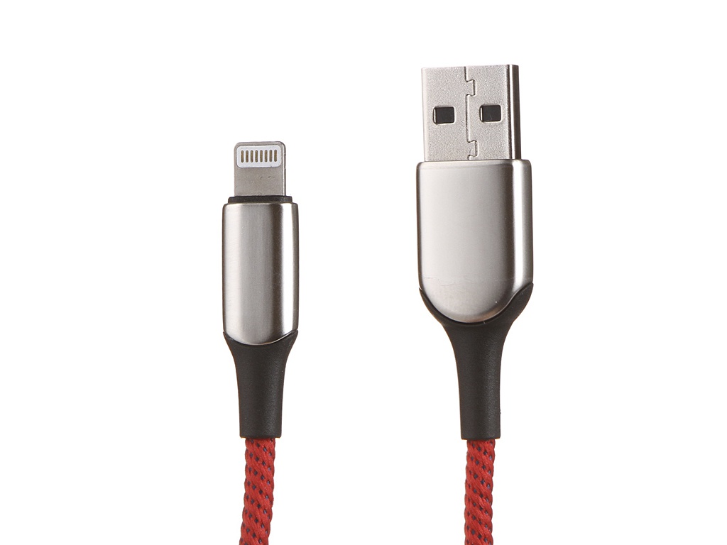 

Аксессуар Baseus X-type Light USB - Lightning 2.4A 1m Red CALXD-B09, CALXD-B09