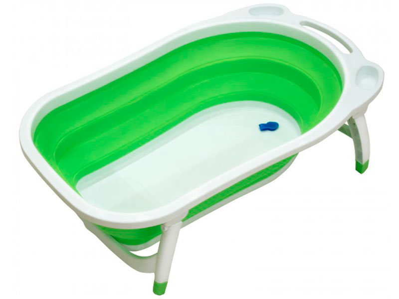 фото Ванночка складная funkids folding smart bath green cc6600