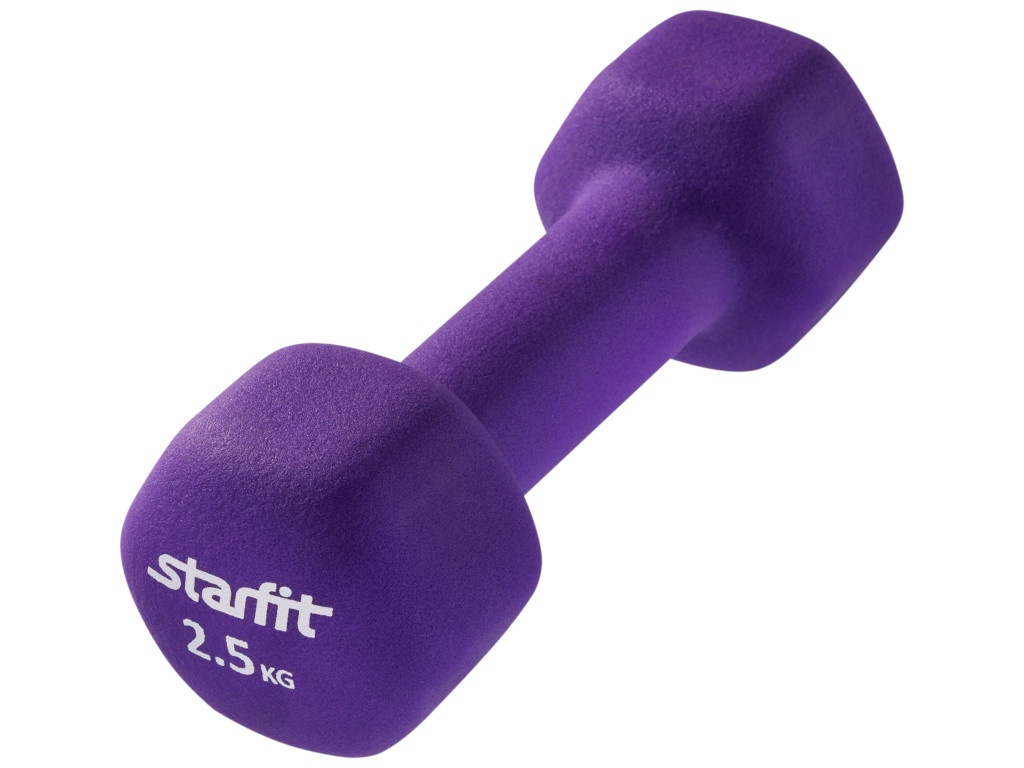 

Гантель Starfit DB-201 2.5kg Violet УТ-00009071, DB-201