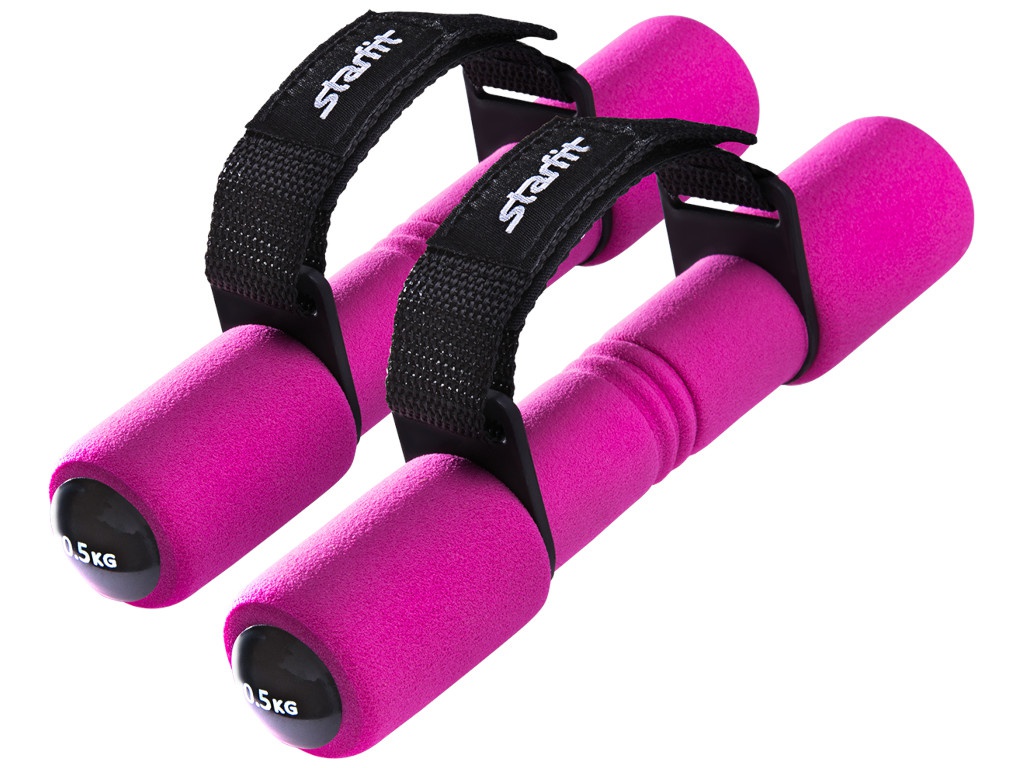 

Гантель Starfit DB-203 0.5kg 2шт Pink УТ-00007085, DB-203