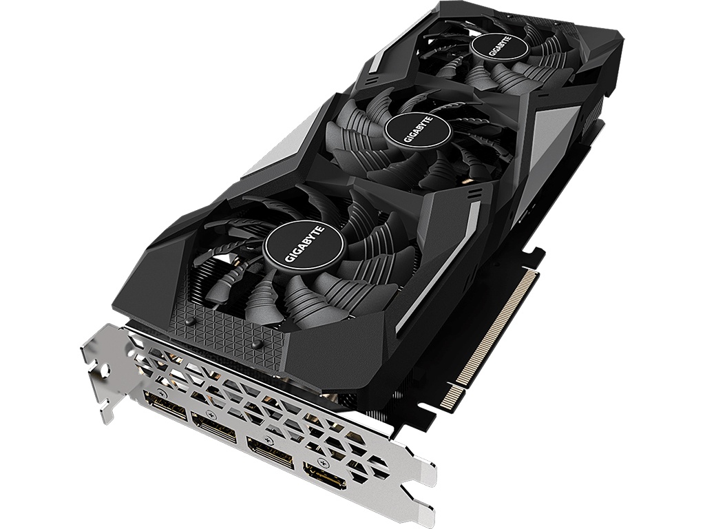 

Видеокарта GigaByte Radeon RX 5600 XT 1620Mhz PCI-E 4.0 6144Mb 12000Mhz 192 bit HDMI 3xDP GV-R56XTGAMING OC-6GD, GV-R56XTGAMING OC-6GD