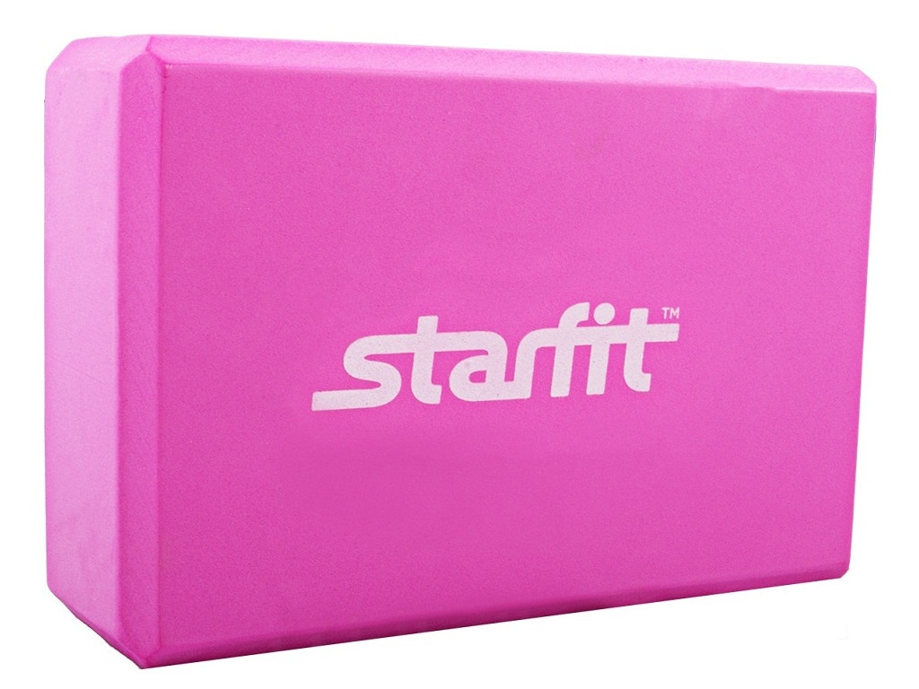 

Блок для йоги Starfit FA-101 Pink УТ-00008668, FA-101