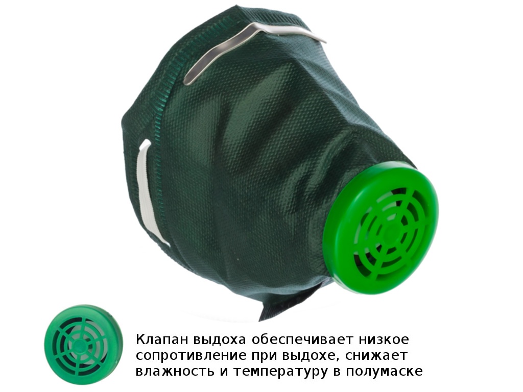 фото Защитная маска сибртех у-2к класс защиты ffp1 (до 4 пдк) 89214