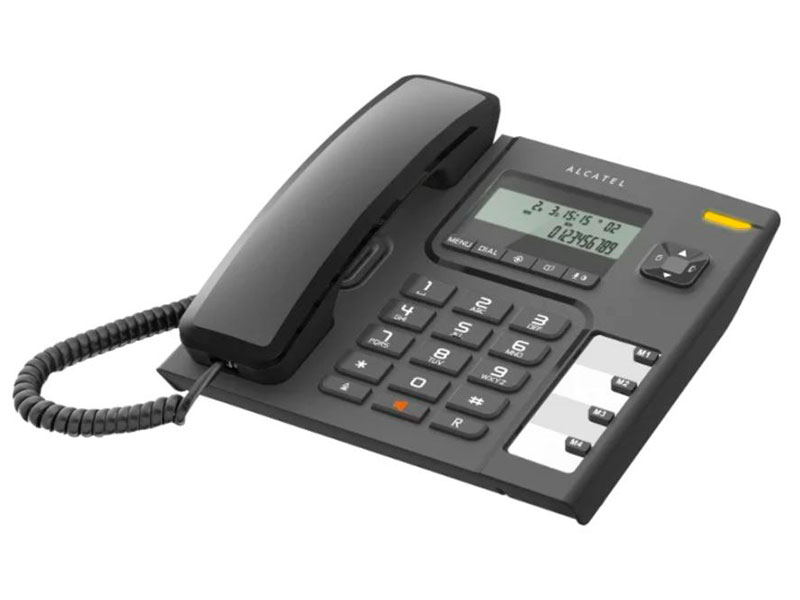 Телефон Alcatel T56 Black системный телефон alcatel lucent 8018