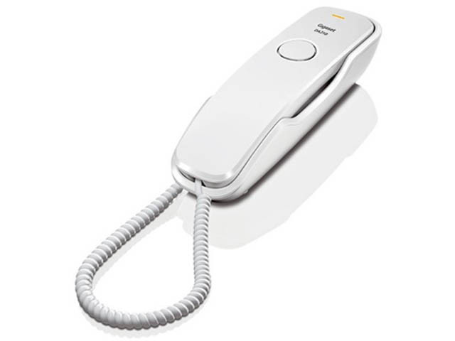 Телефон Gigaset DA210 White дополнительная трубка gigaset e290hx hsb rus white