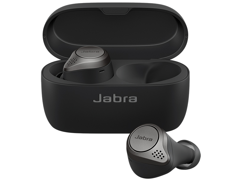 фото Наушники jabra elite 75t black