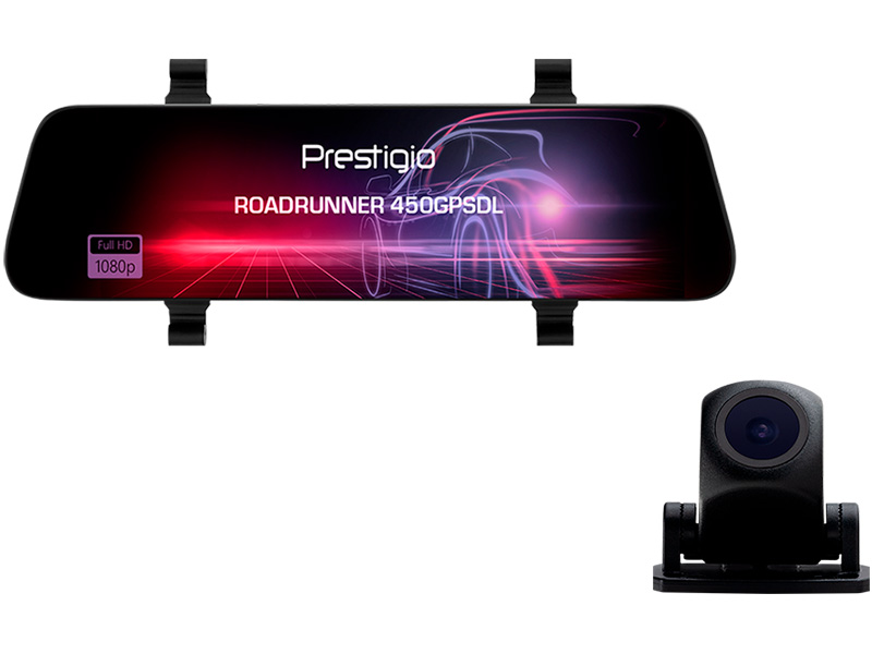 фото Видеорегистратор prestigio roadrunner 450gpsdl