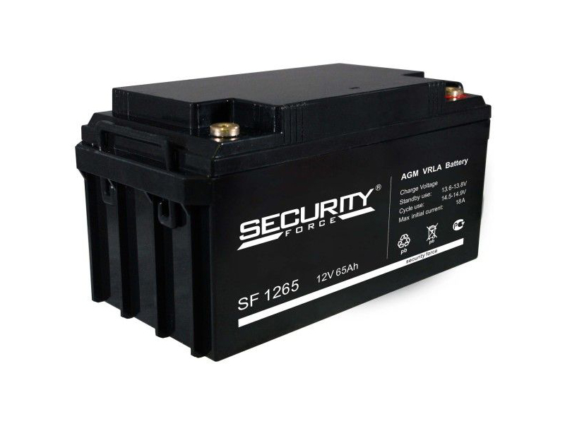 фото Аккумулятор security force 12v 65ah sf 1265