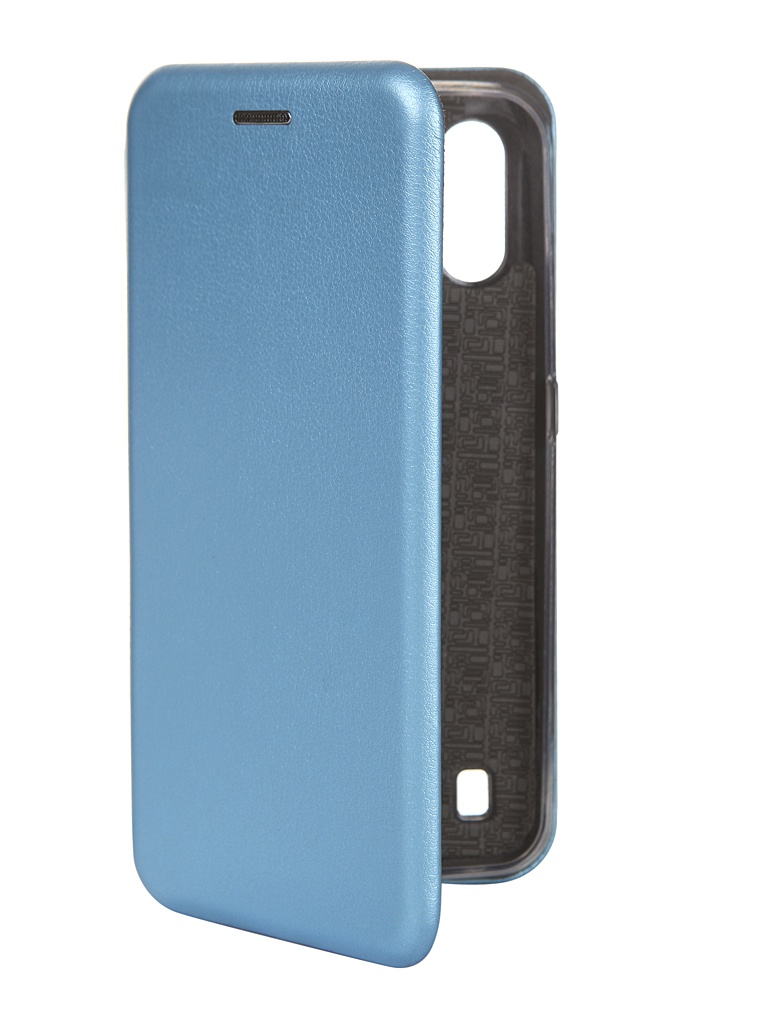 фото Чехол zibelino для samsung galaxy a01 a015 book light blue zb-sam-a015-wbl