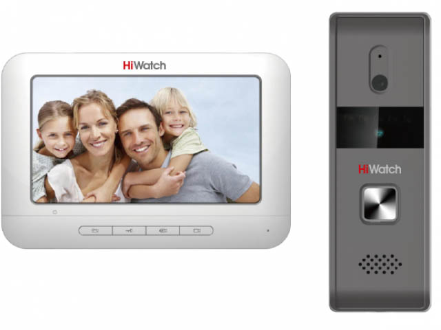 Комплект HiWatch DS-D100KF комплект видеонаблюдения hiwatch ds d100hkwf