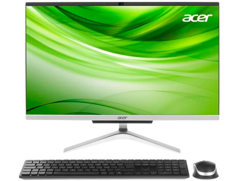 фото Моноблок acer aspire c24-960 black-silver dq.bd6er.007 (intel core i3-10110u 2.1 ghz/4096mb/128gb ssd/intel hd graphics/wi-fi/bluetooth/cam/23.8/1920x1080/only boot up)