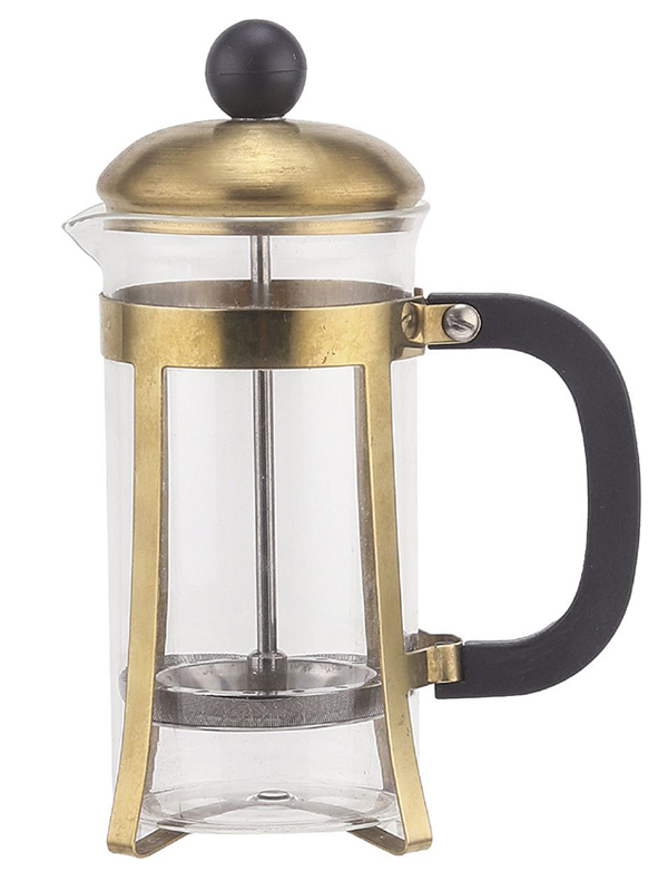 фото Френч-пресс mercury mc-6522 600ml gold