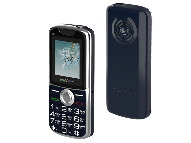 Сотовый телефон MAXVI T8 Dark Blue
