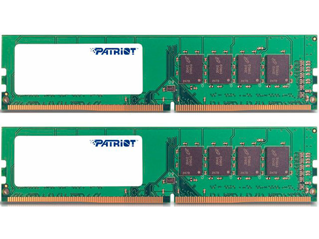 

Модуль памяти Patriot Memory Signature DDR4 DIMM 2400MHz PC4-19200 CL16 - 16Gb KIT (2x8Gb) PSD416G2400K, PSD416G2400K