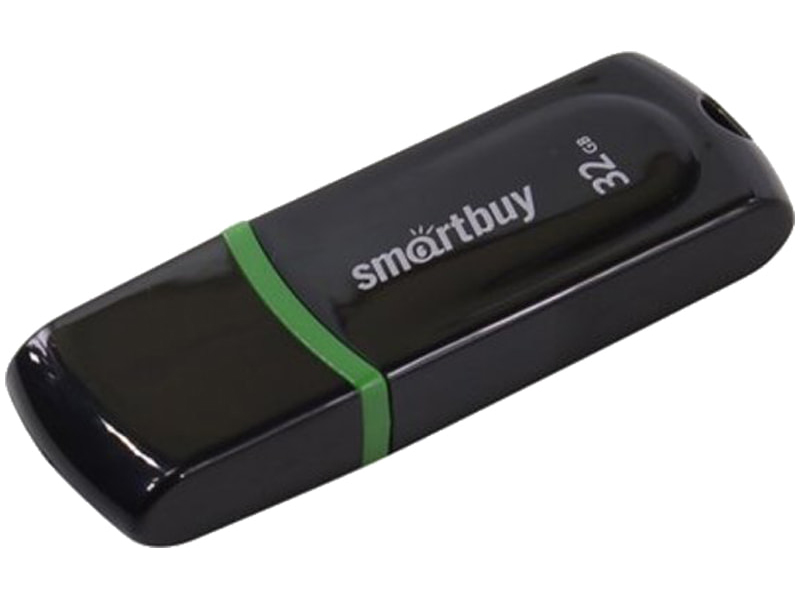 USB Flash Drive 32Gb - SmartBuy Paean Black SB32GBPN-K