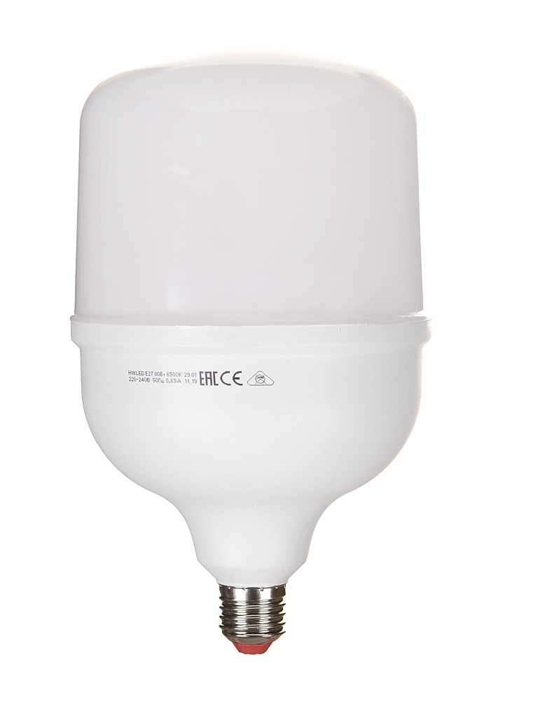 фото Лампочка экономка led е27 80w е27 6500k 6900lm eco 80whwlede2765