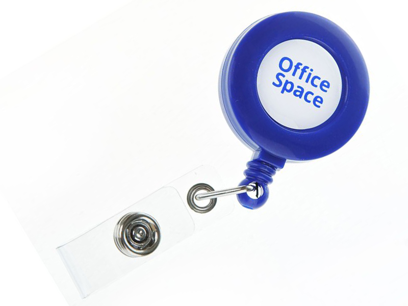 

Держатель-рулетка для бейджей OfficeSpace Blue 284662, 284662