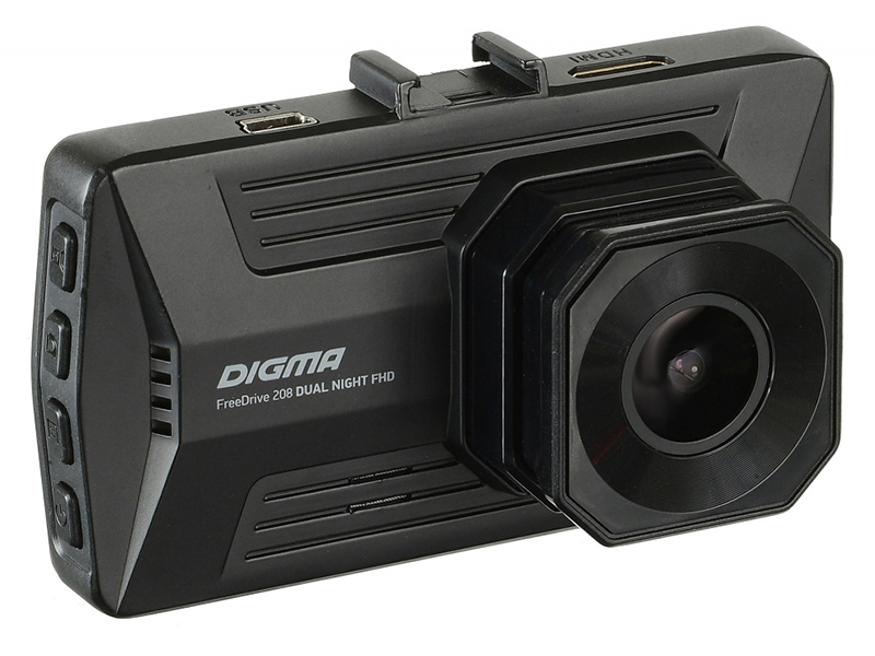фото Видеорегистратор digma freedrive 208 dual night fhd, 2 камеры