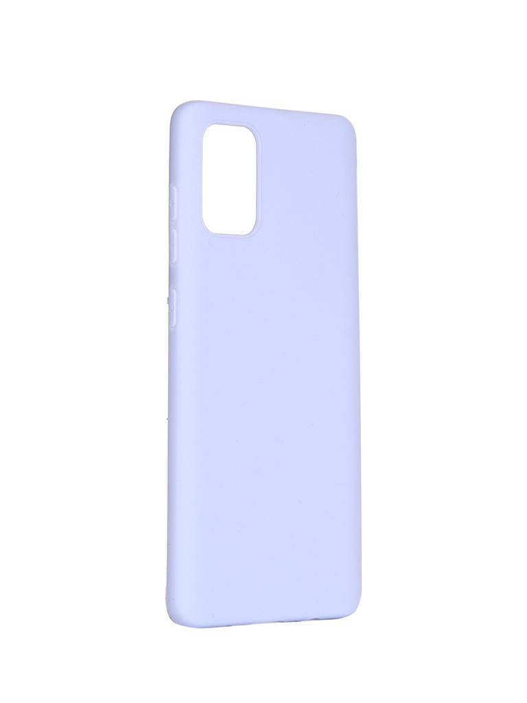 фото Чехол pero для samsung galaxy a71 soft touch light-blue сс01-a71ob