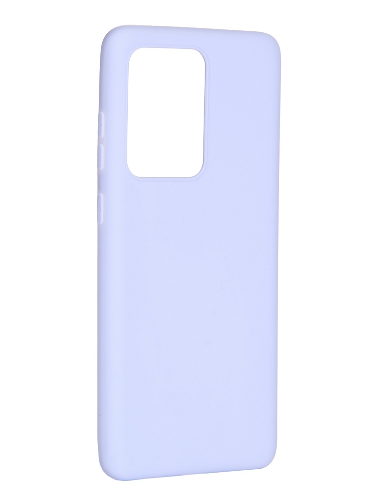 фото Чехол pero для samsung galaxy s20 ultra soft touch light-blue cc01-s20uob