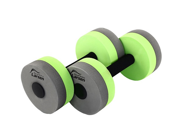 

Аквагантели Larsen AquaFitness YP-27B 2шт Graphite-Lime 359148, YP-27B