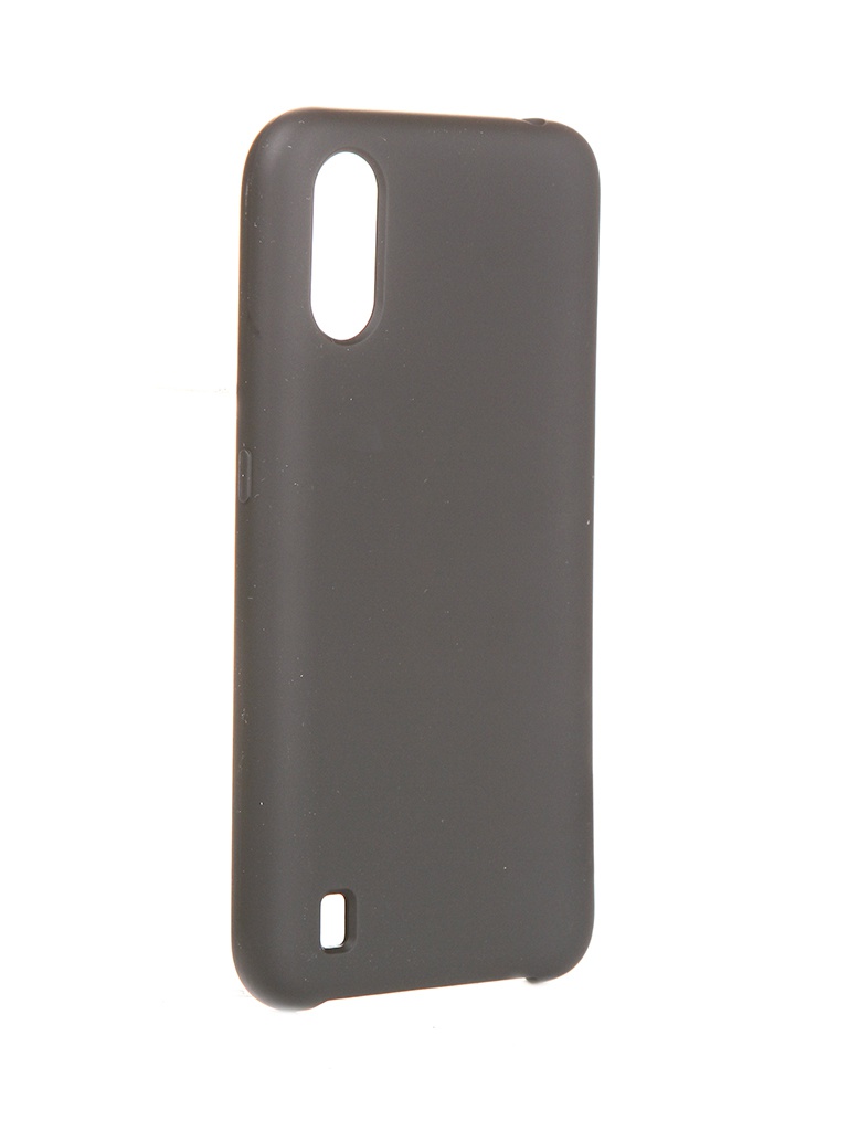 фото Чехол innovation для samsung galaxy a01 silicone cover black 16836