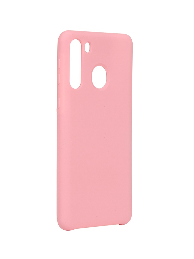 

Чехол Innovation для Samsung Galaxy A21 Silicone Cover Pink 16839, 16839