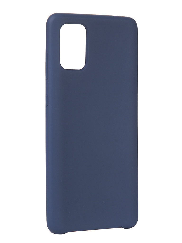 фото Чехол innovation для samsung galaxy a71 silicone cover blue 16847