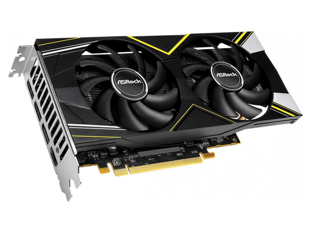 

Видеокарта ASRock Radeon RX 5500 XT Challenger D 8G OC 1685Mhz PCI-E 3.0 8192Mb 14000Mhz 128 bit 3xDP HDMI HDCP RX5500XT CLD 8GO, Radeon RX 5500 XT Challenger D 8G OC